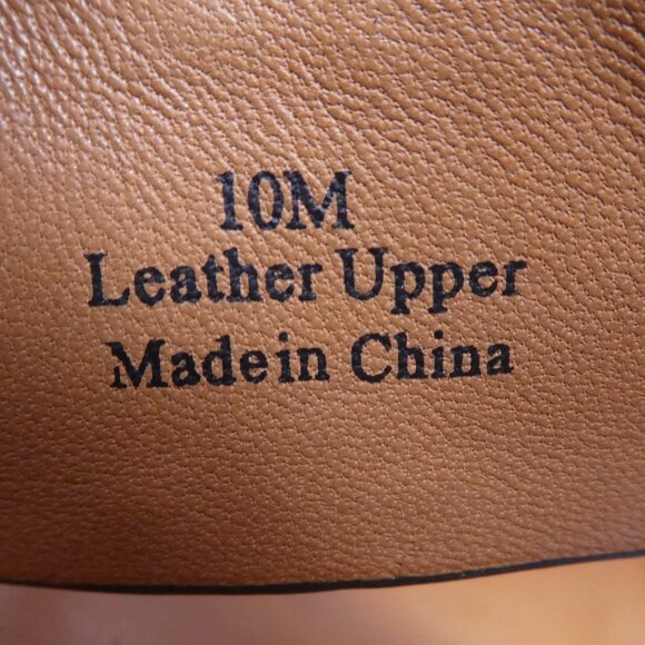 L'Amour Des Pieds Quennell Black Leather Open Square Toe Block Heel Sandals - Picture 13 of 13